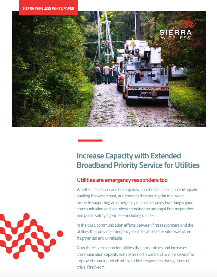 Increase Capacity with Extended Broadband Priority Service for